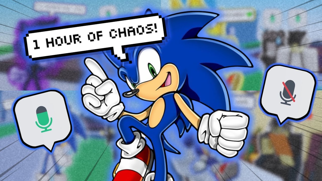 ONE HOUR of SONIC TROLLING in ROBLOX