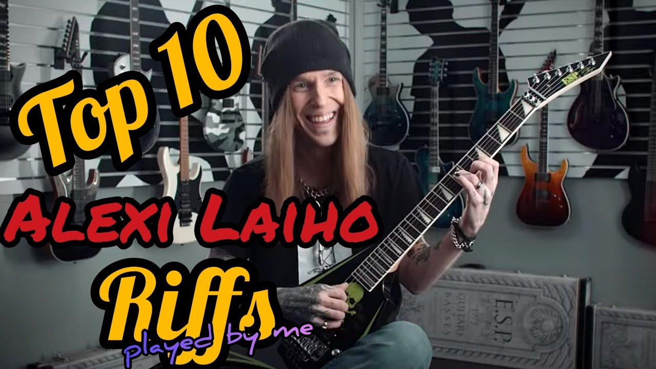 Top 10 Alexi Laiho Riffs