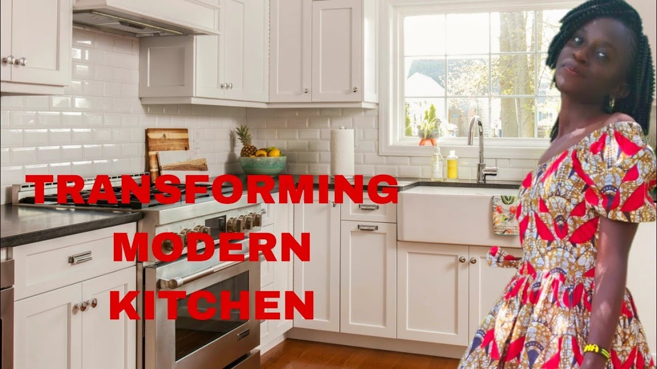 HUGE!!! TRANSFORMATION ON OUR MODERN KITCHEN 💥💥