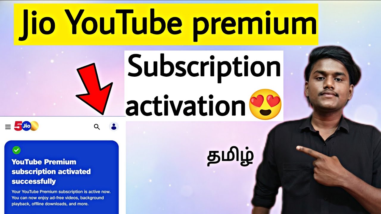 Jio ₹500 Plan YouTube Premium Free Offer 🔥 எப்படி Activate செய்வது | Step-by-Step Guide