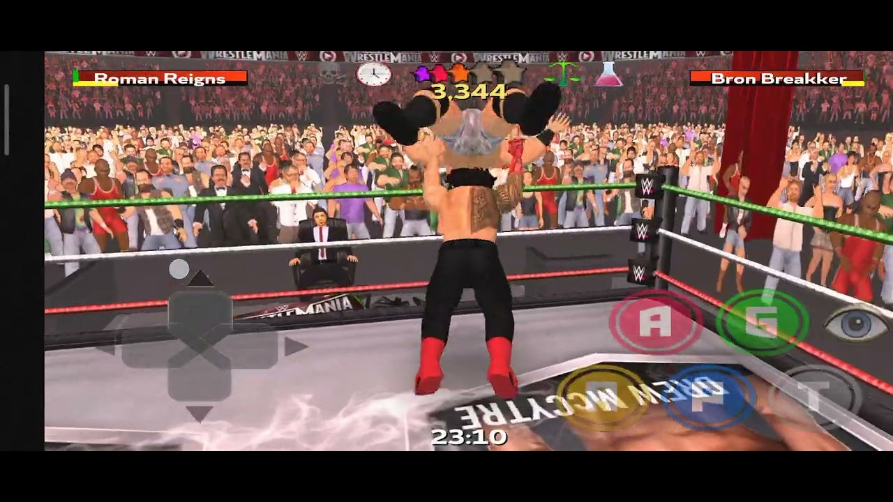 Roman Reigns vs bron brekker WrestleMania 24/02/2026