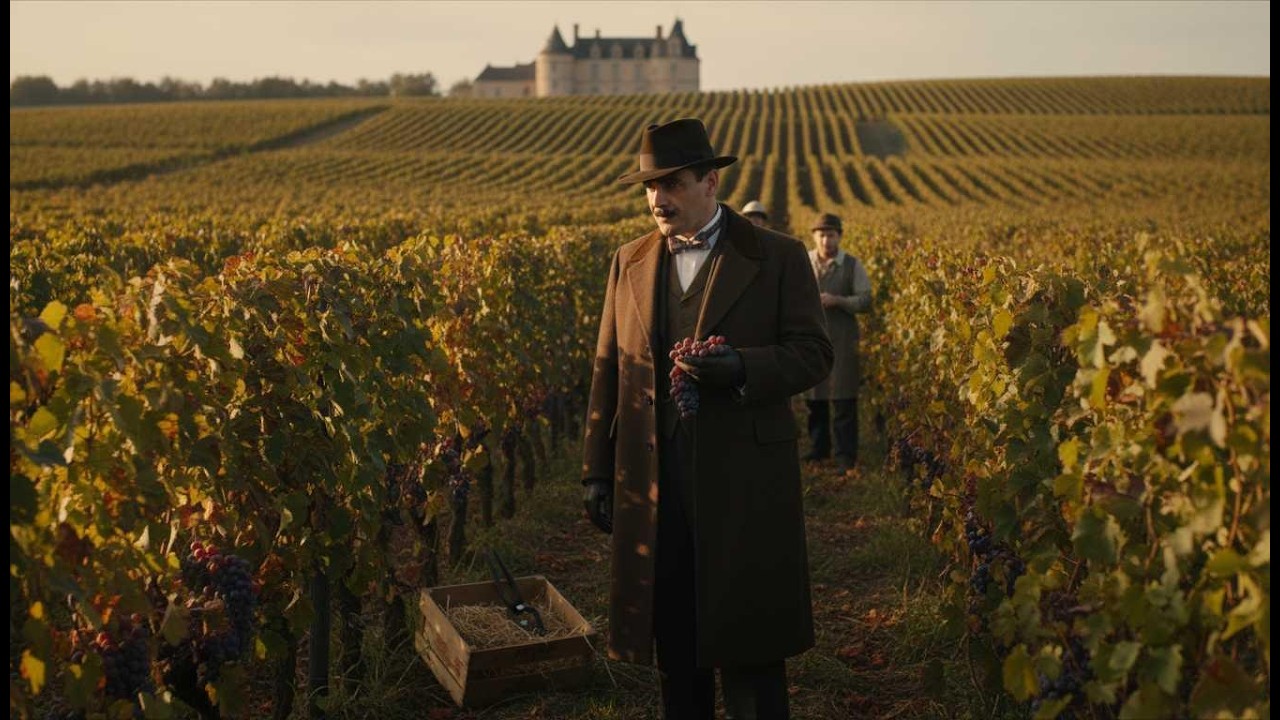Murder Among the Burgundy Vines | A Hercule Poirot Case