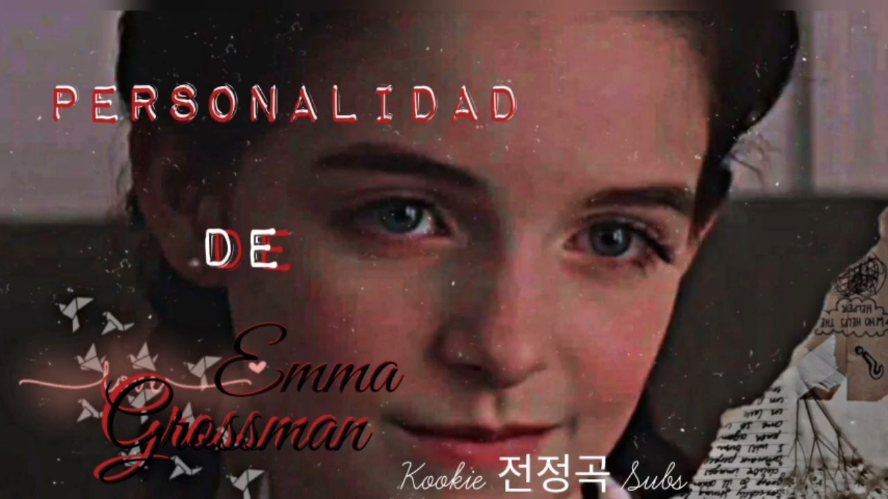 ▽・Personalidad de Emma Grossman・▽  3 escuchas {Subliminal, pedido} ~ Booster, Anticlash, Flush~
