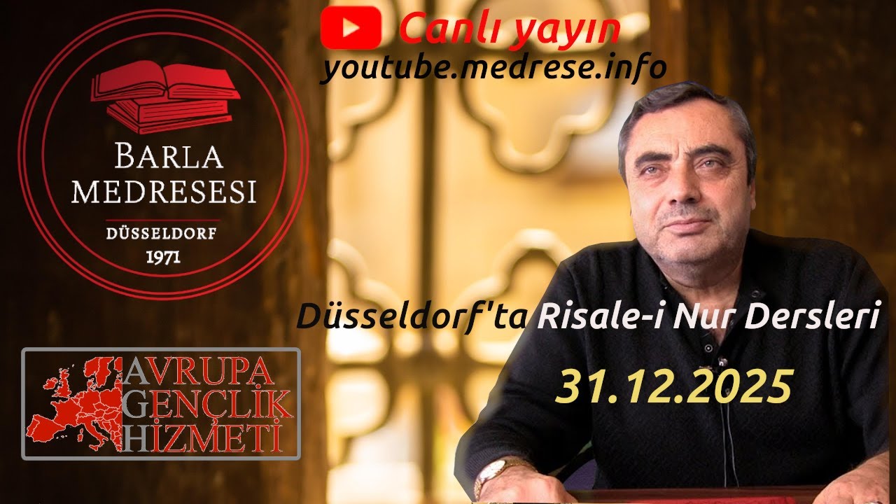 Mustafa Karaman | 31.12.2025 | Ders 1 | Düsseldorf Barla Medresesi  | @avrupagenclikhizmeti3696
