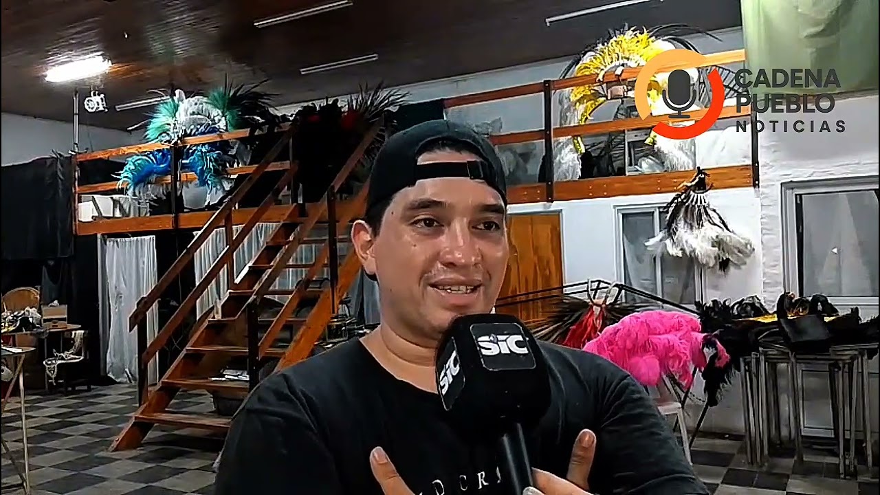 PREPARATIVOS PARA LA SEGUNDA NOCHE DE LOS CARNAVALES PINEDENSES