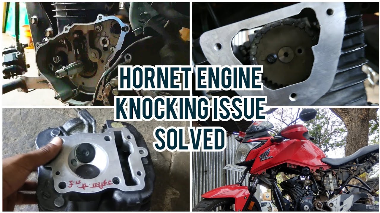 Honda hornet 160r Engine knocking issue Solved.