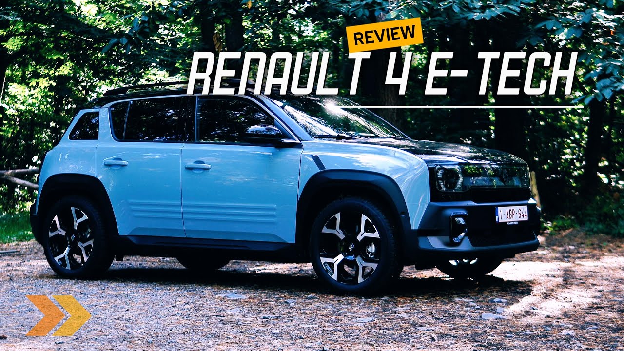 Nieuwe Renault 4 E-tech review – retrodesign, verrassend ruim en elektrisch