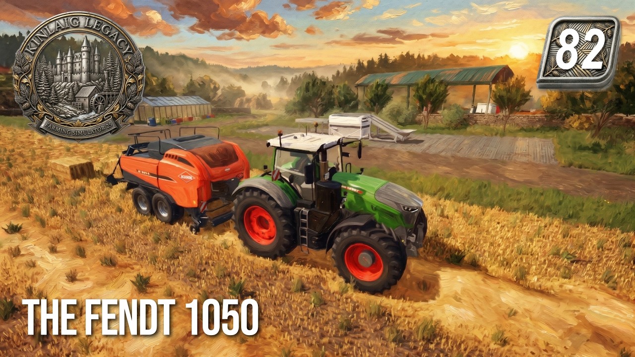 34% OFF Fendt Vario 1050! 🚜 Massive Carrot Harvest & Log Clearing | FS25 Kinlaig Ep. 82