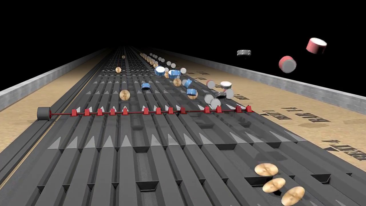 3D Drum Track Machine