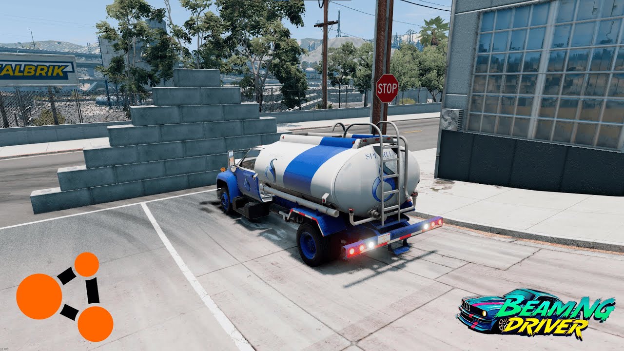 Cars drive into a big wall ӏ BeamNG.drive 🚙