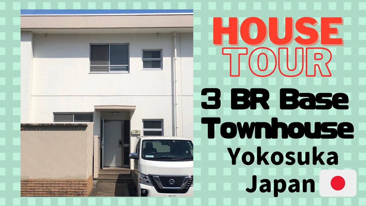 Yokosuka Military Base Townhouse Tour - 3 BR
