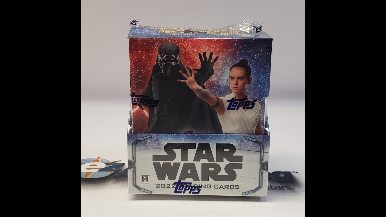 New Release 2022 Topps Finest Star Wars Hobby Box Nice Numbered Auto's #cardopening #starwars