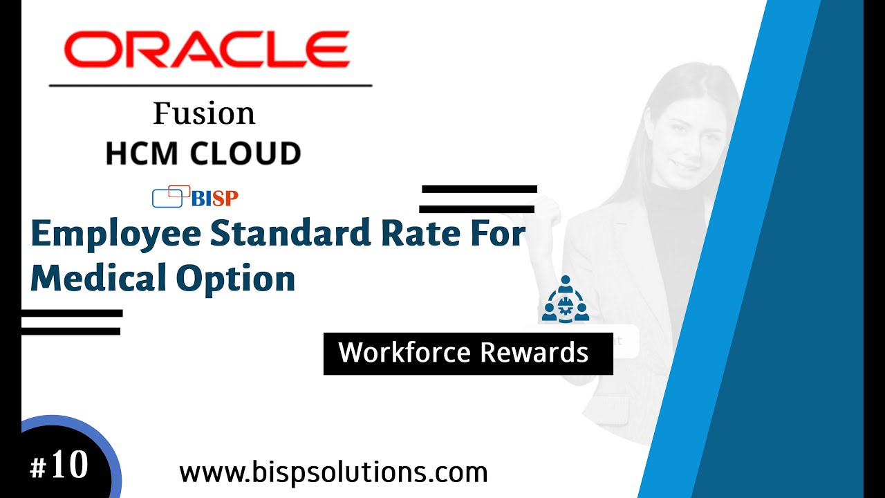 Oracle HCM Employee Standard Rate For Medical Option | Oracle HCM Consultant | Oracle HCM Benefits