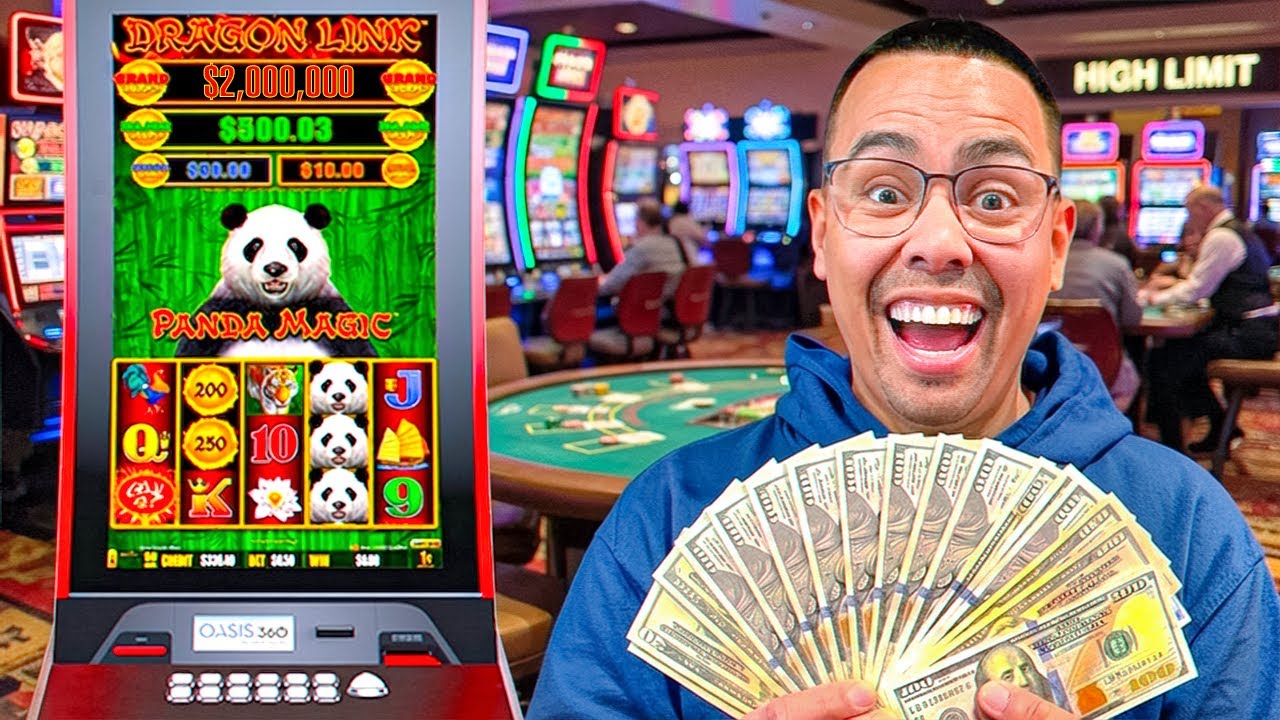 This Slot Machine had a $2,000,000 Grand Jackpot!!