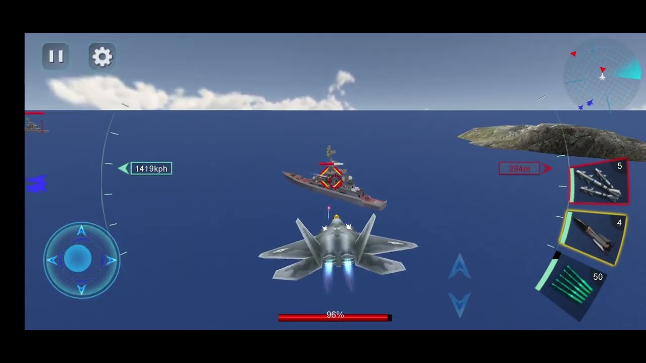 Fly fighter jet level 2-5
