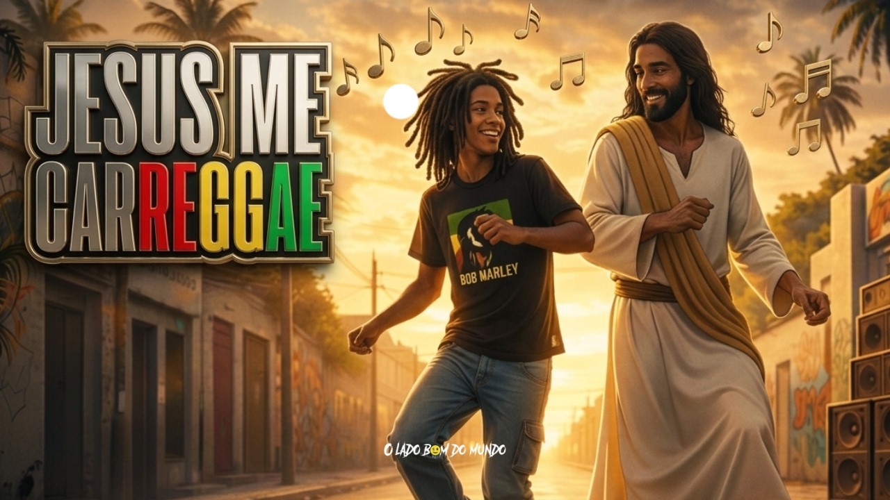 Jesus Me Carreggae | Reggae Gospel para Dançar na Presença de Deus