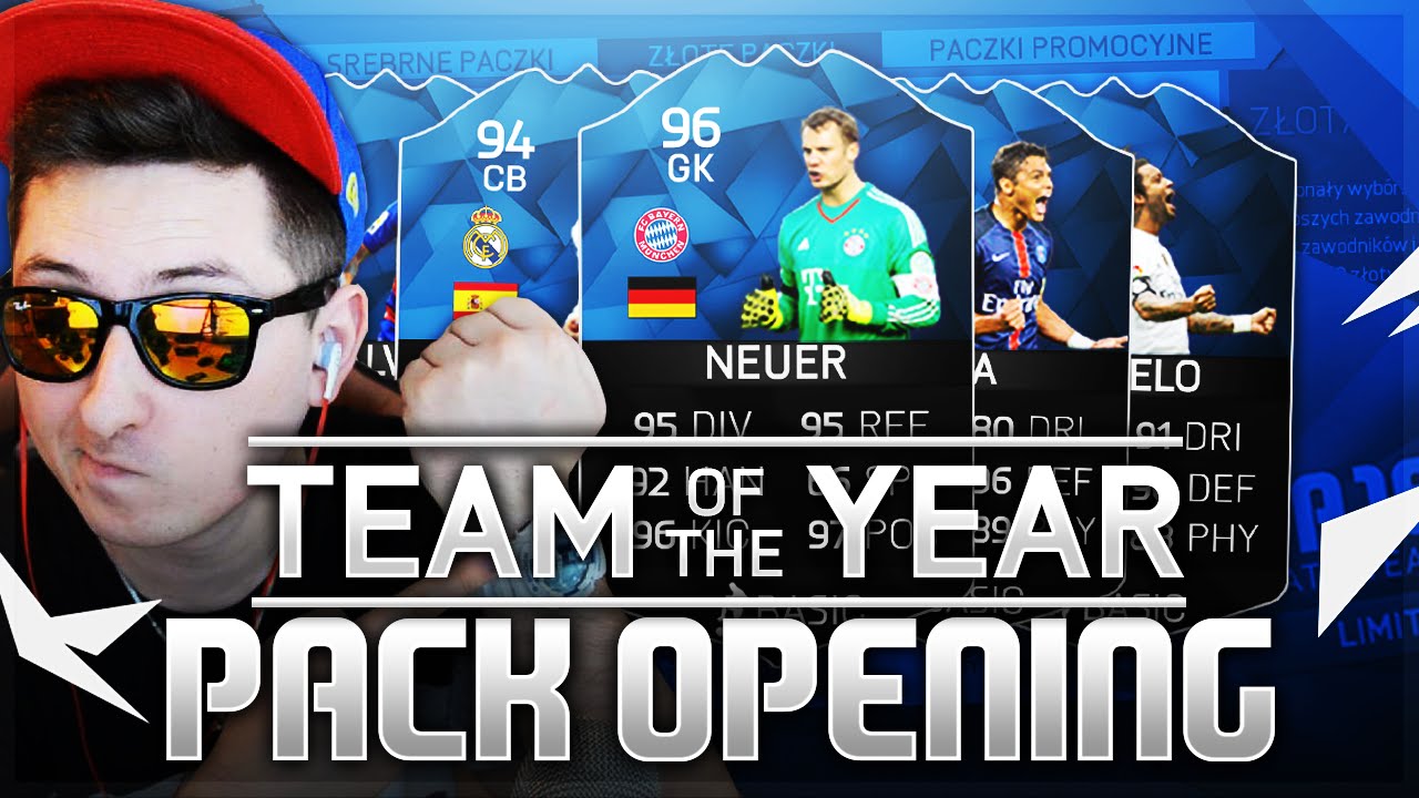 PIERWSZY TOTY W ŻYCIU! | Fifa 16 - TOTY Pack Opening [1#]