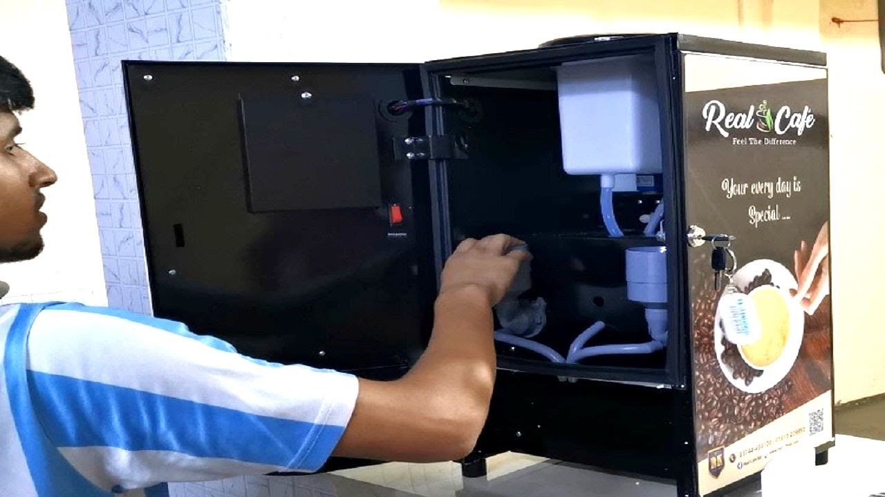 How To Install Coffee Vending Machine Step by Step