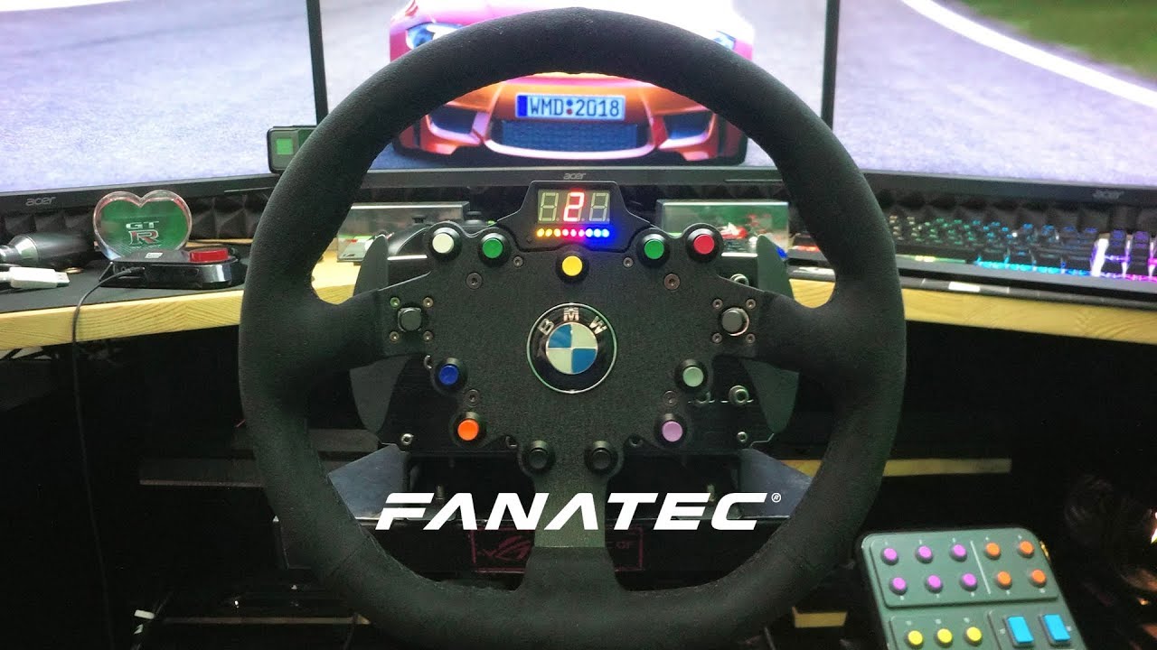 ЭТОТ РУЛЬ BMW ПРОСТО ВОСХИТИТЕЛЕН - Fanatec ClubSport Steering Wheel BMW GT2