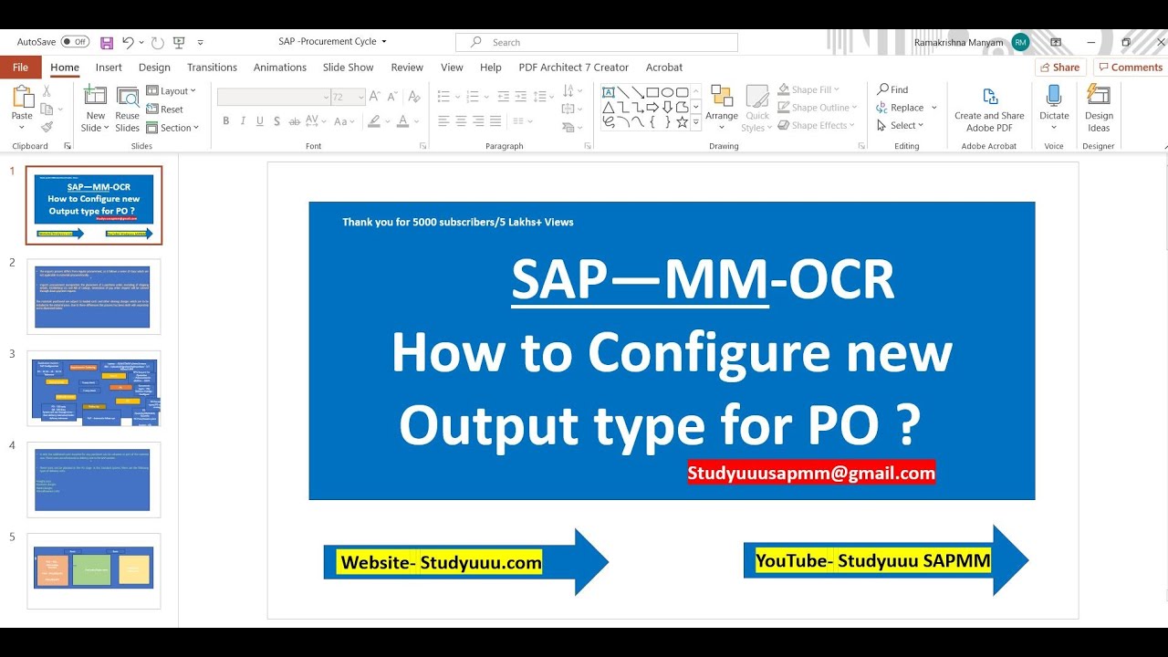 SAP MM — полный обзор процедуры определения конфигурации выходных данных с конфигурацией в реальн...