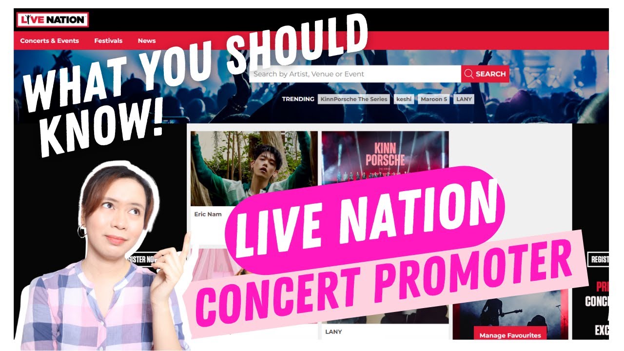Live Nation Organizer I What to Expect? ? How Ticketing Works?