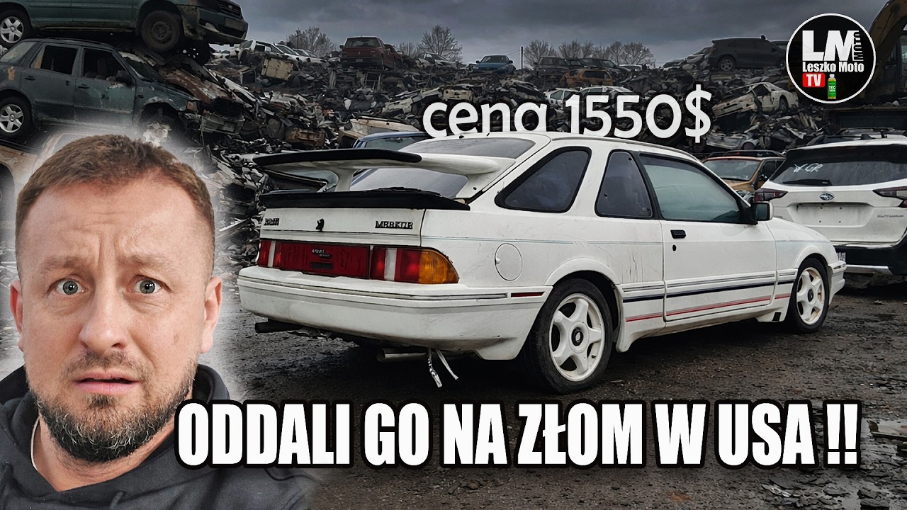 TYCH AUT NIE MA W POLSCE !! KUPIŁEM MERKURA XR4Ti  z PAKIETEM SIERRA RS500 COSWORTH  !!!