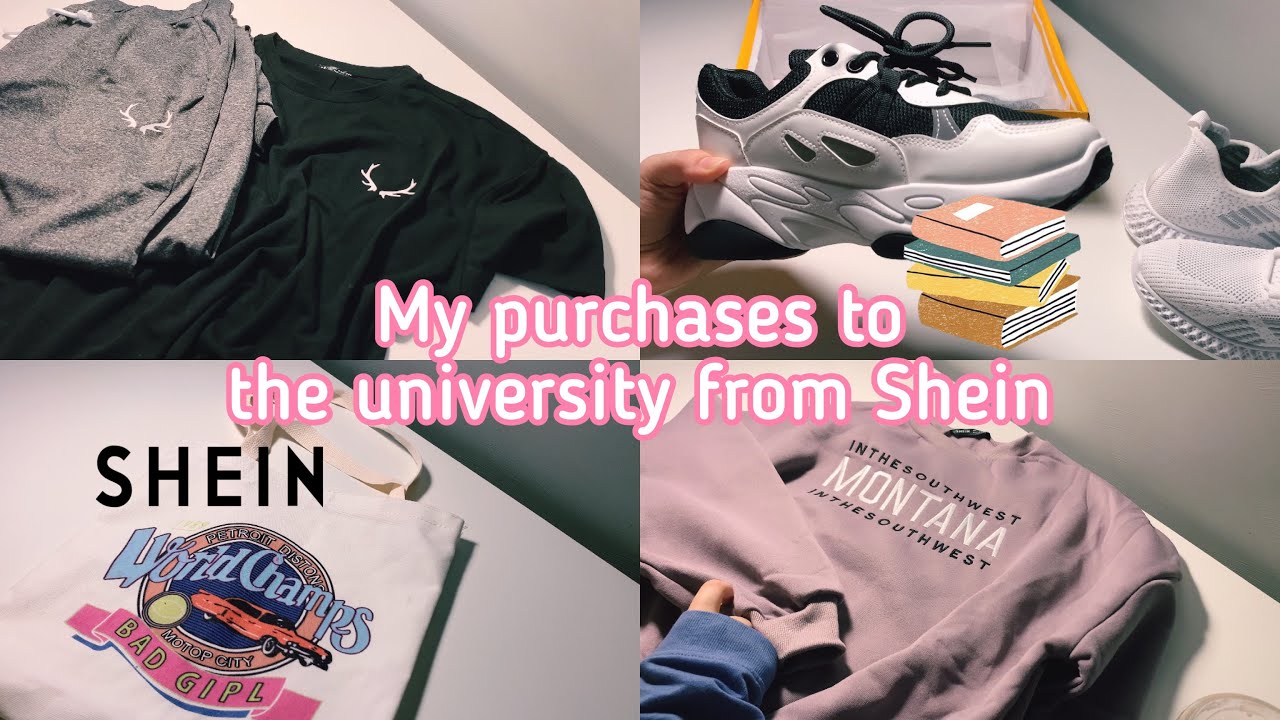 مشترياتي للجامعة من شي إن🛍📚