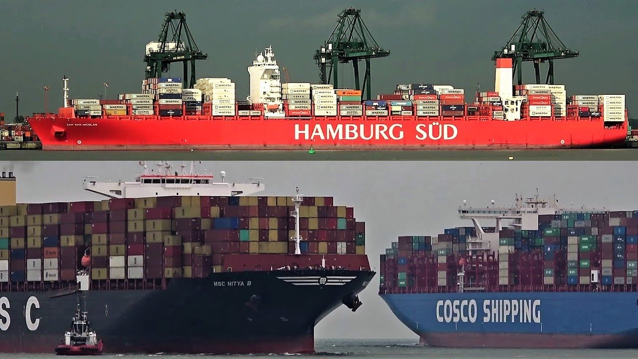 ANTWERPEN Port and ROTTERDAM Port Shipspotting 2019