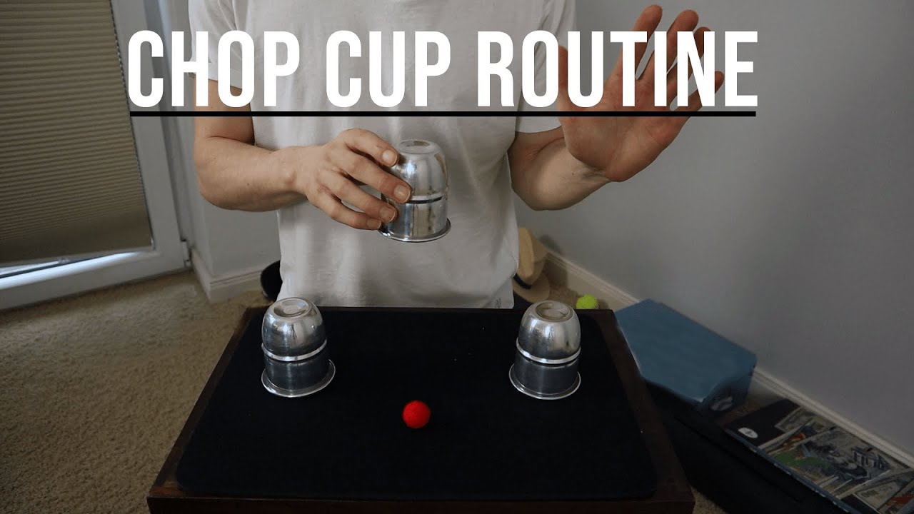 I`m Teaching you My Original Cups and Balls Chop Cup Routine ● In Depth Tutorial