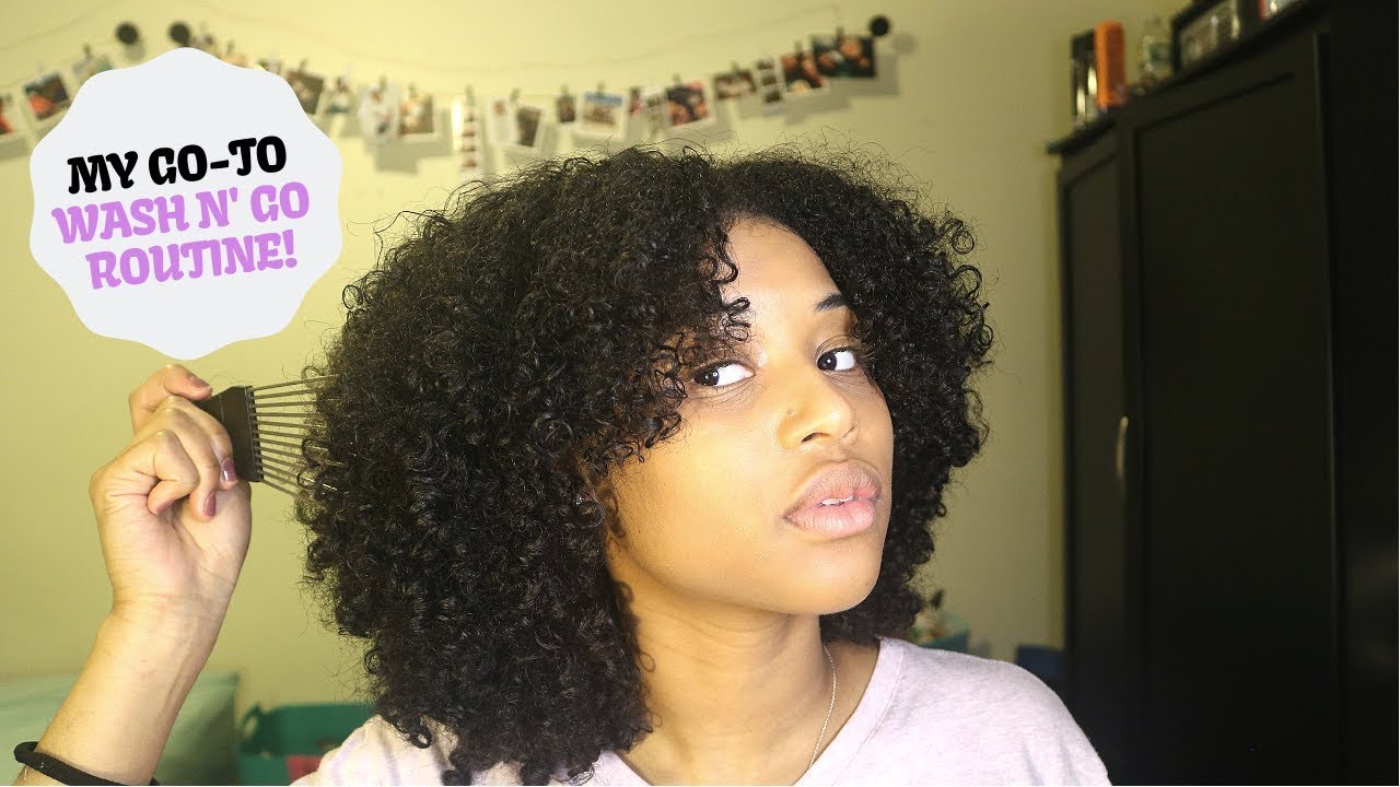 My Go To Wash n' Go Curly Hair Routine!