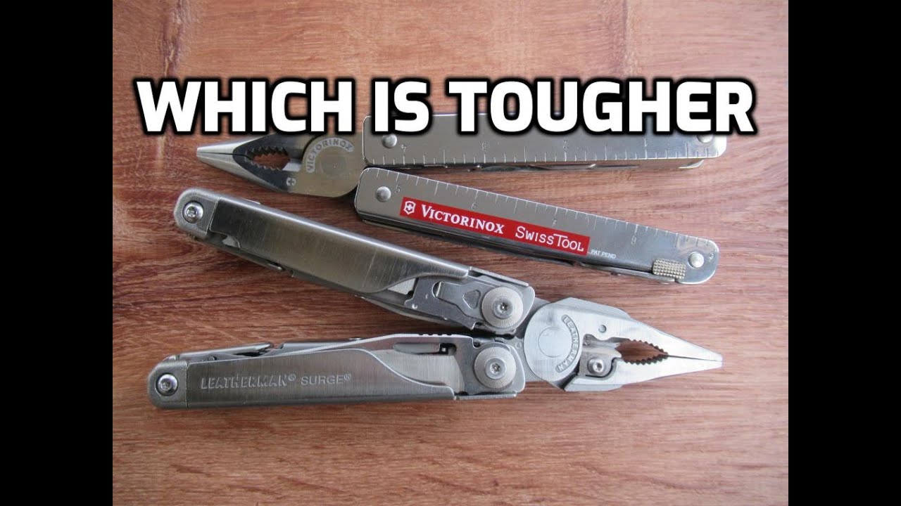 Leatherman Surge vs. Victorinox Swisstool-Which Is Tougher?