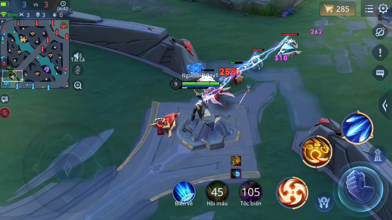 1v1 cùng thk em trong map 5v5 và cái kết...