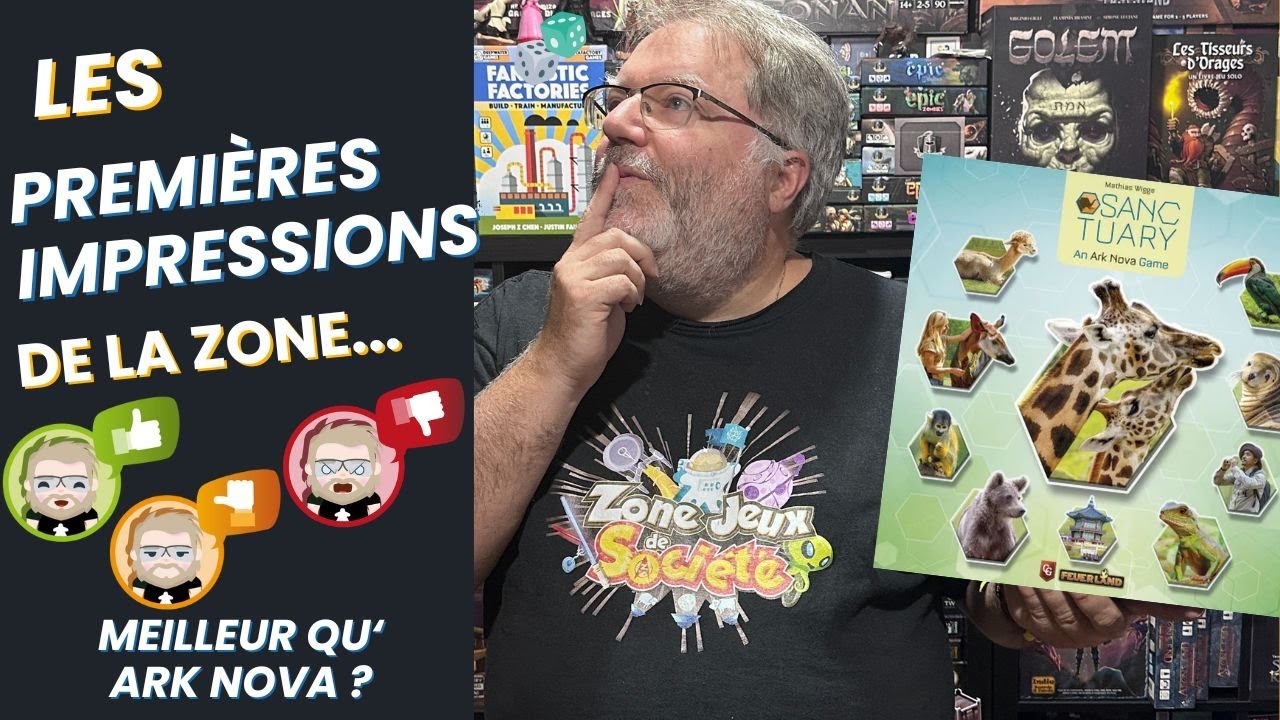 Sanc-Tuary... Un nouveau Ark Nova ou pas ?
