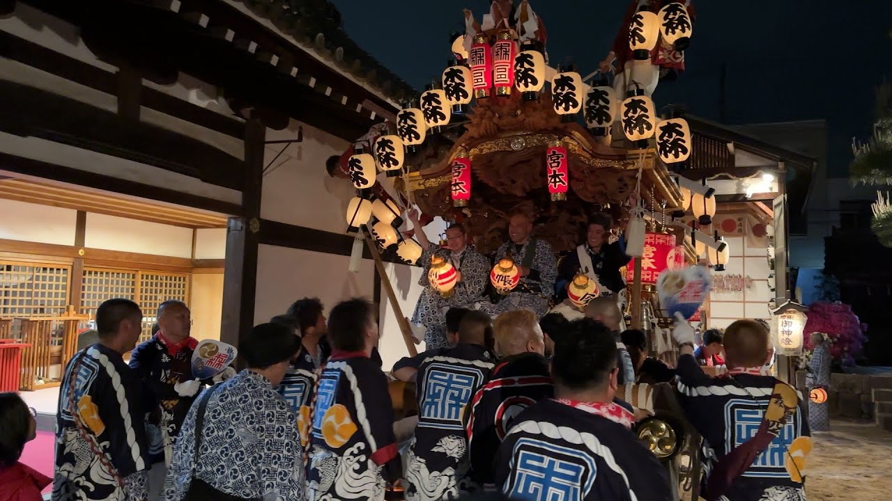 令和7年5月3日　森區　宮入　森稲荷神社