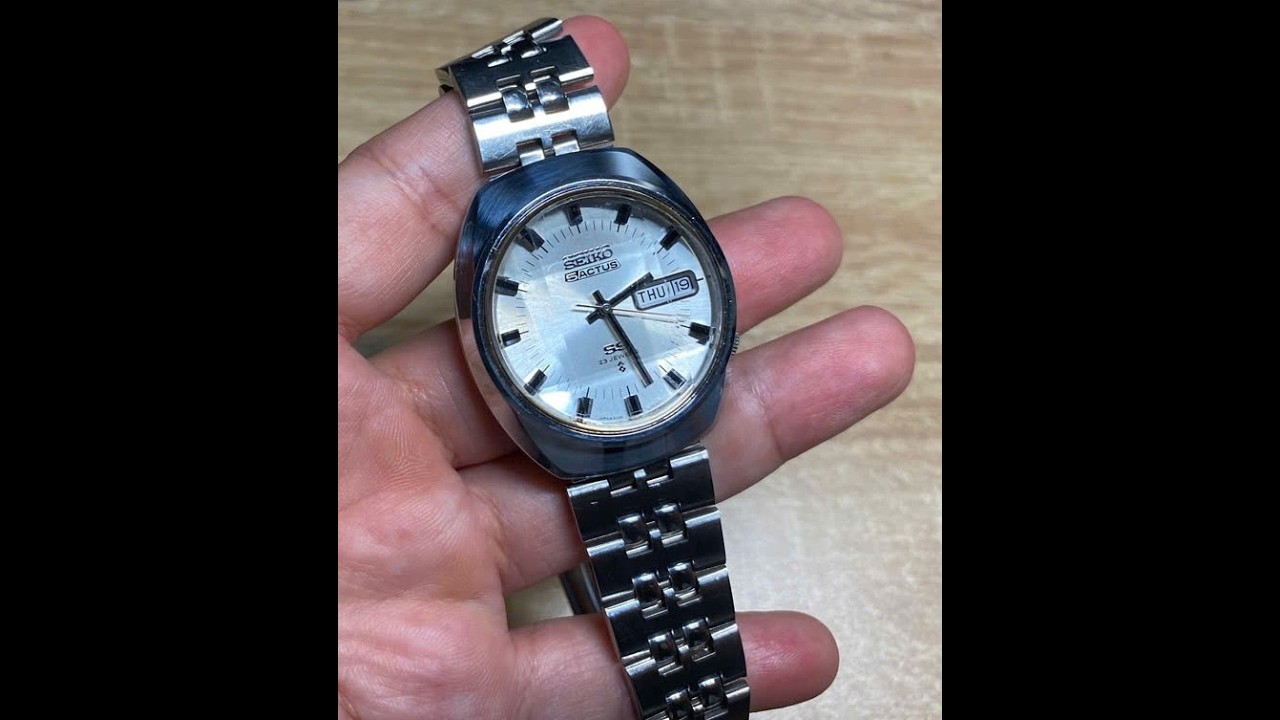 Cleaning & Polishing Seiko 5 Actus SS - Cal.6106C