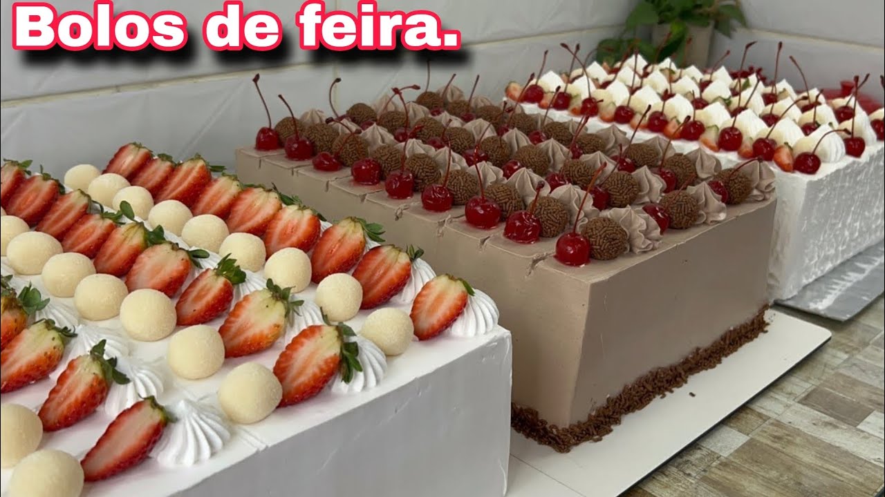 ELES CONTINUAM BOMBANDO, BOLOS DE FATIAS. ESSE SABOR SE VENDE SOZINHO, LEITE NINHO. BOLO DE FEIRA