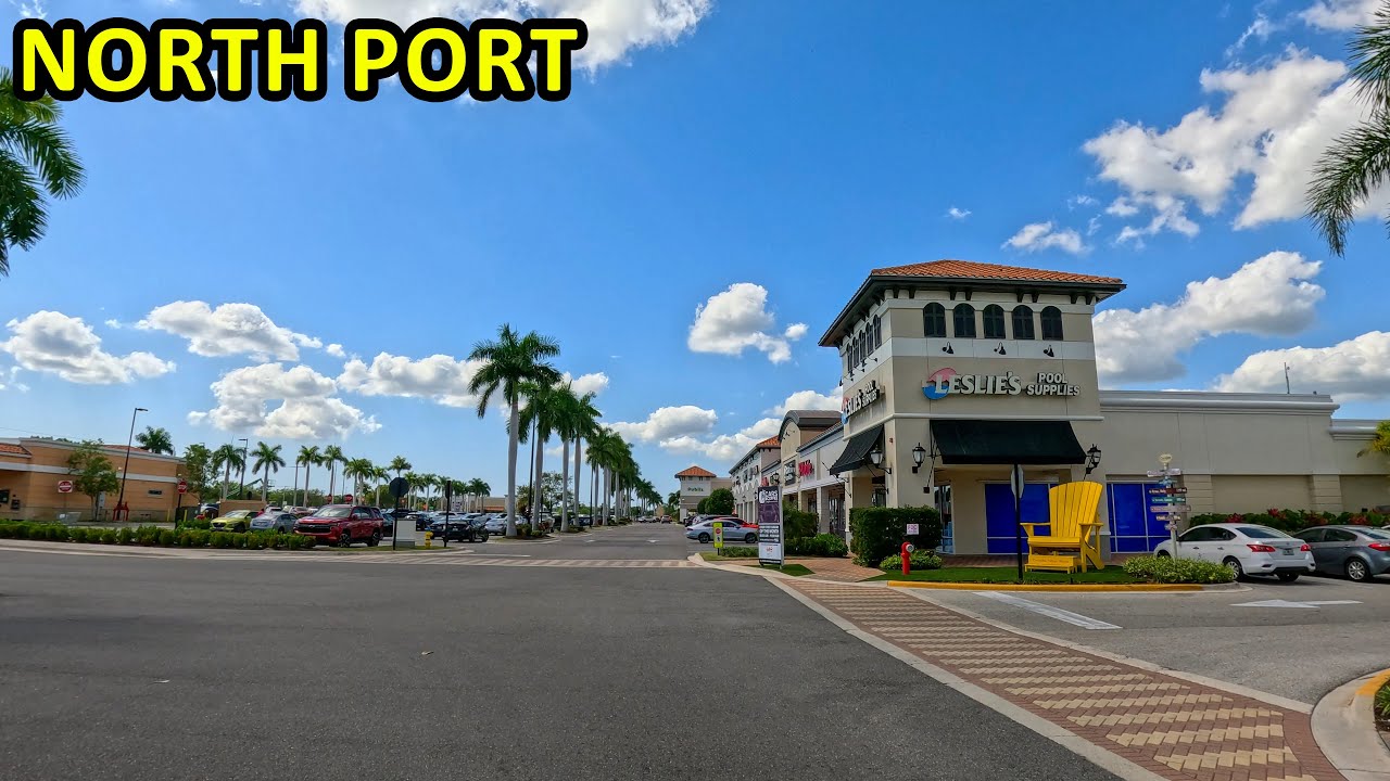 North Port Florida Driving Through