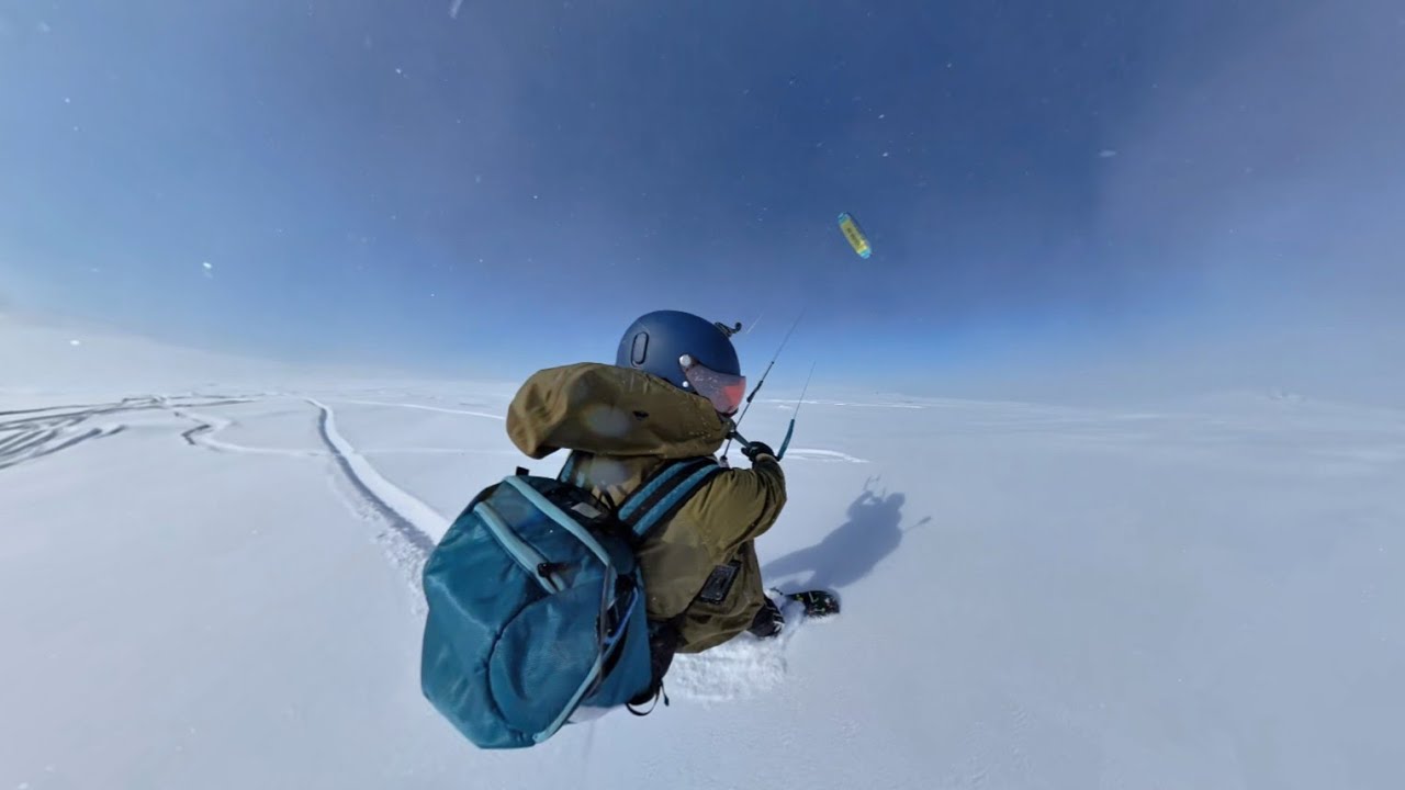 Heal the Soul | Snowkiting Vitosha Mountain | Flysurfer Peak6 11m2