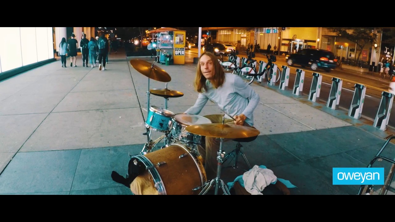 Talented Drummer at Toronto Downtown