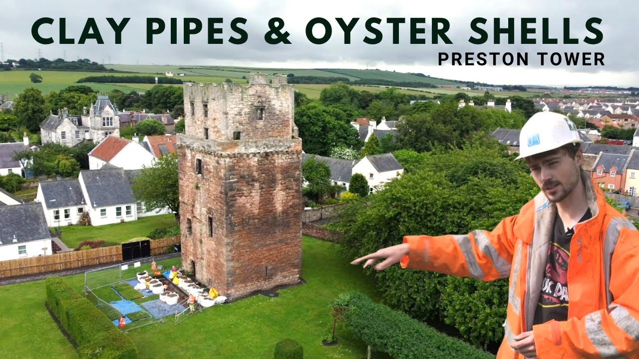 PRESTON TOWER - CLAY PIPES & OYSTER SHELLS