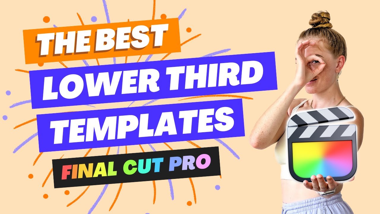 TOP 5 Final Cut Pro Lower Third Templates