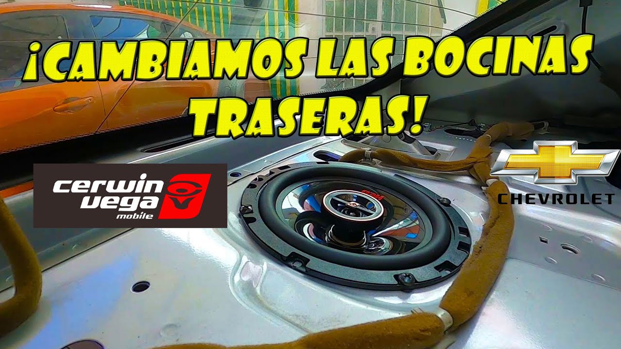 CÓMO CAMBIAR LAS BOCINAS TRASERAS DE UN AVEO| CHEVROLET AVEO 2011