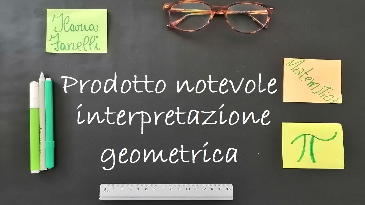 Interpretazione geometrica somma per differenza (versione 2)