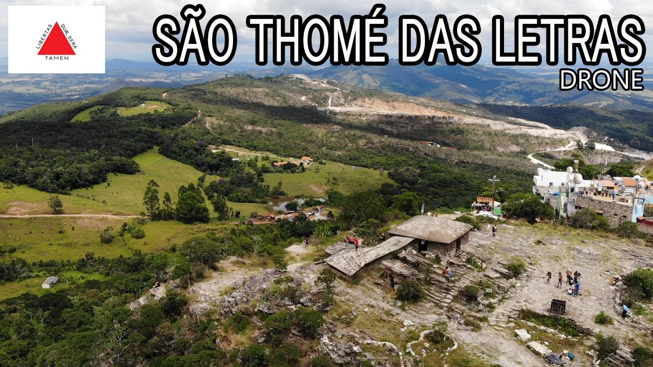 PIRÂMIDE  DE SÃO THOMÉ DAS LETRAS - VOO DE DRONE EM SÃO THOMÉ DAS LETRAS - MG - #116