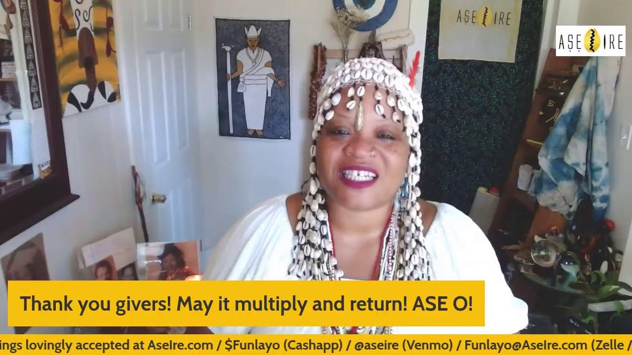 Orisa Prayer and Meditation - Yemoja and Irete Ogbe say, 