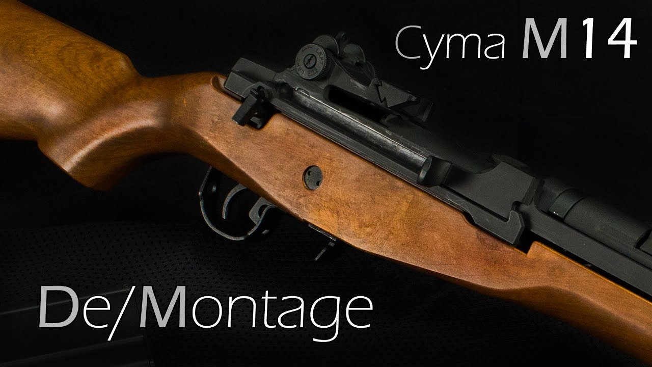 [Tech] Begadi/Cyma M14 SAEG De/Montage (Zerlegen) 6mm Airsoft German/Deutsch
