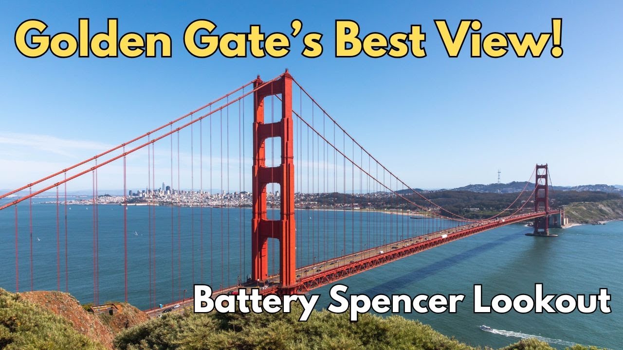 My Favorite Golden Gate View | Photo Locations Series - Battery Spencer