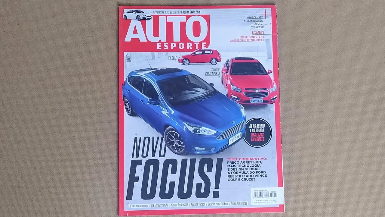Revista AUTO ESPORTE (Edição 602 -  Julho/2015) #autoesporte #garagemdochico