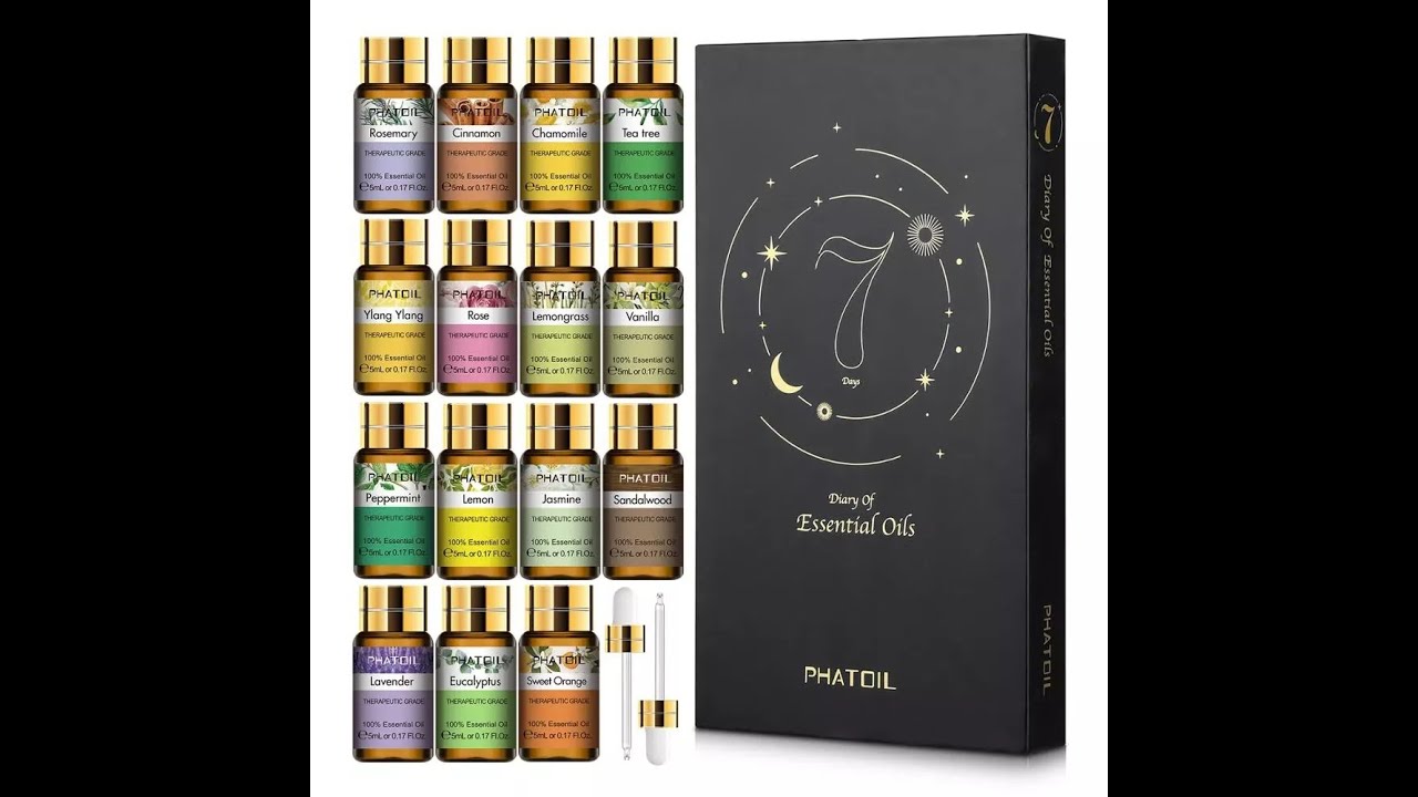 Pure Essential Oils 15pcs Set Natural Plant Aroma