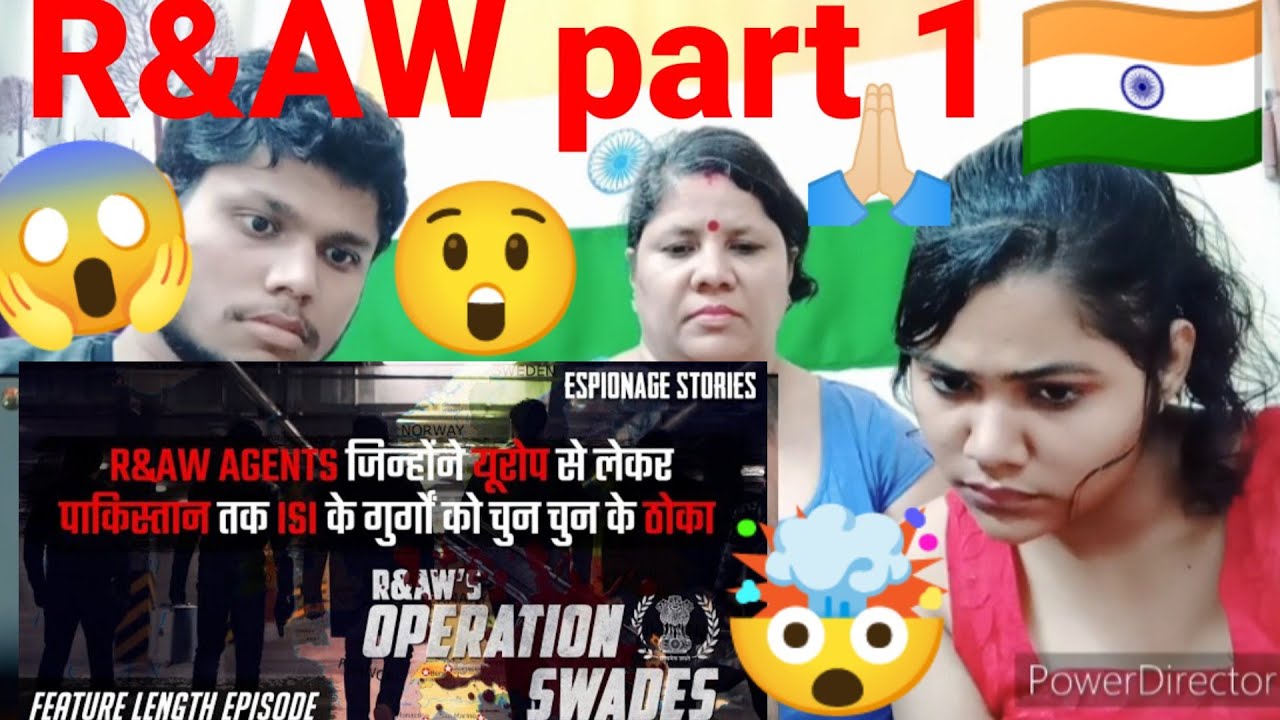 Operation Swades🤯🔥|R&AW's Thriller Operation|Europe & Pakistan|Espionage Stories Ep51|Reaction Part1